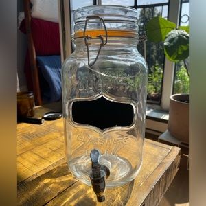 Glass drink dispenser / pitcher